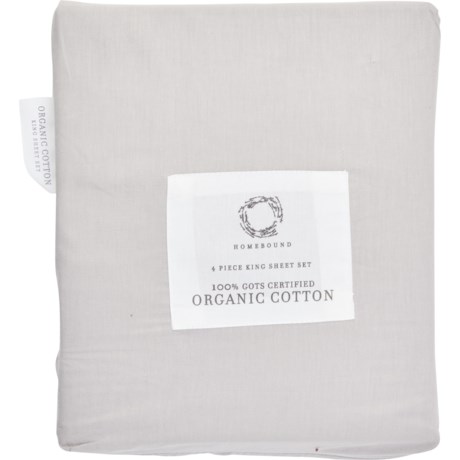 Homebound King Organic Cotton Sheet Set