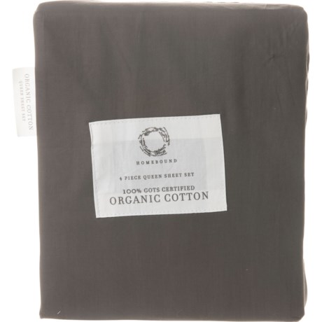 Homebound Queen Organic Cotton Sheet Set