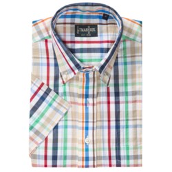Gitman Brothers Cotton Popover Sport Shirt - Button Down, Short Sleeve (For Men)