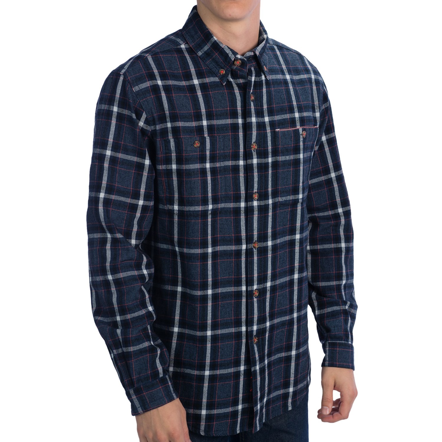 Boston Traders Cotton Plaid Shirt (For Men) 7735N - Save 64%