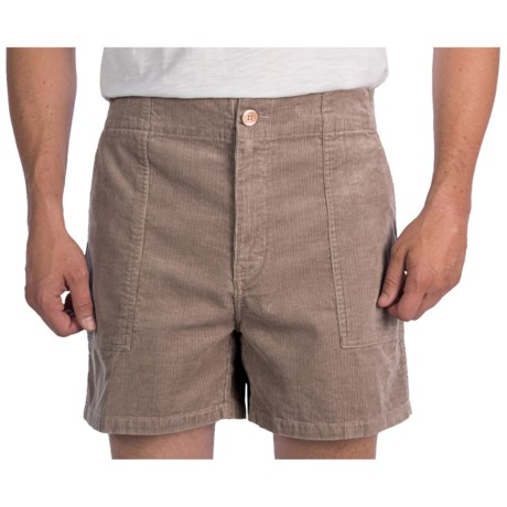 Specially made Corduroy Shorts - Flat Front (For Men)
