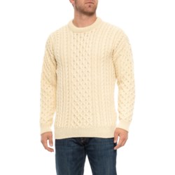 J.G. Glover & CO. Peregrine Aran Wool Sweater (For Men)