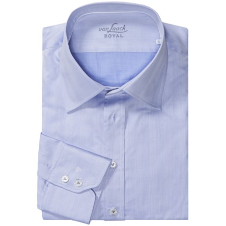 Van Laack Remco Shirt - Tailor Fit, Mitered Cuffs, Long Sleeve (For Men)