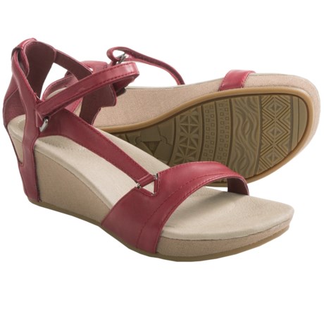 Teva Capris Wedge Sandals - Leather (For Women)