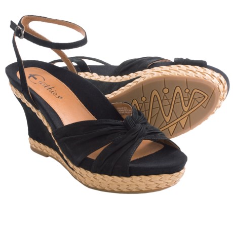 Earthies Sonzi Wedge Sandals (For Women)