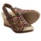 Earthies Petra Wedge Sandals - Woven Leather (For Women)