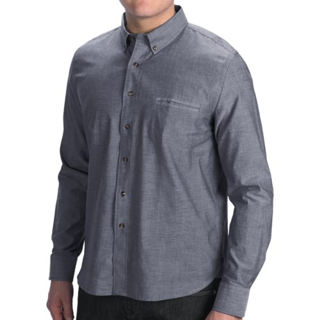 General Assembly Solid Poplin Oxford Shirt - Long Sleeve (For Men)