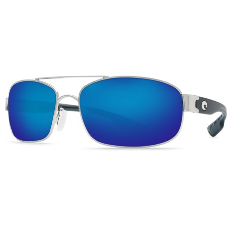 Costa Manteo Sunglasses - Polarized 400G Mirrored Lenses