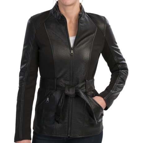 Marc New York by Andrew Marc Andrew Marc Bailey Bubble Leather Jacket (For Women)