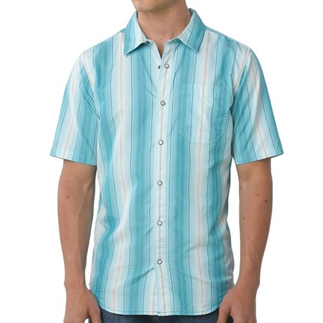 prAna Cozumel Shirt - Organic Cotton Blend, Short Sleeve (For Men)
