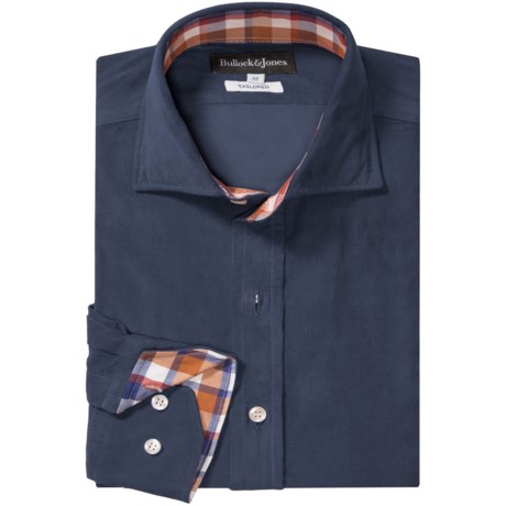 Bullock & Jones Narrow Wale Corduroy Shirt - Tailored Fit, Long Sleeve (For Men)