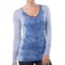 prAna Julz Burnout Hooded Shirt - Organic Cotton, Long Sleeve (For Women)