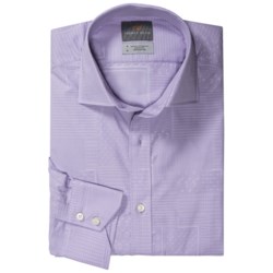 Thomas Dean Jacquard Sport Shirt - Pima Cotton, Long Sleeve (For Men)