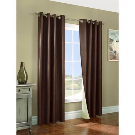 Thermalogic Thermologic Miller Reversible Curtains - 108x84”, Grommet Top, Insulated