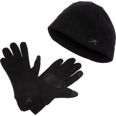 Terramar Winter Warmers Fleece Hat and Glove Set - UPF 50+ (For Men and Women)