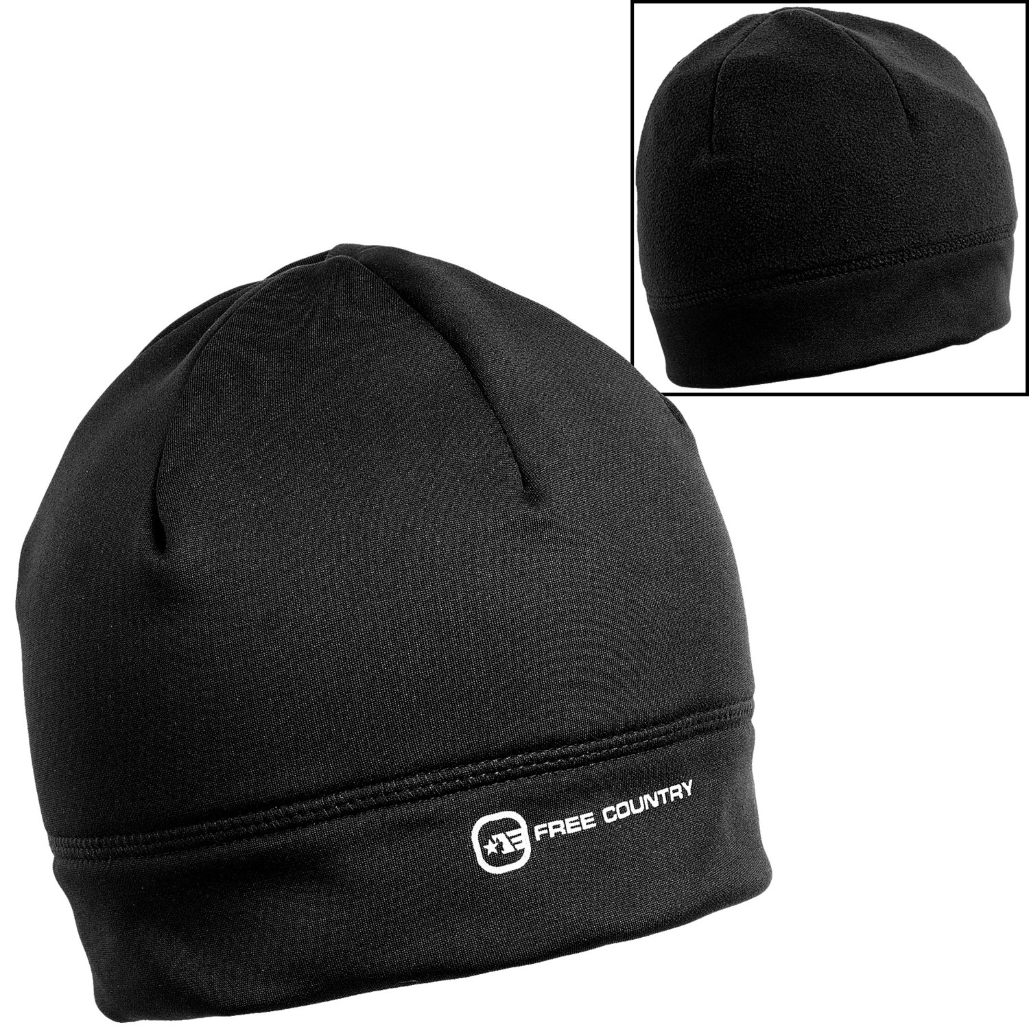 Free Country Stretch Fleece Beanie Hat (For Men) 7972J - Save 54%