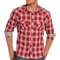 Rock & Roll Cowboy Dobby Plaid Shirt - Snap Front, Long Sleeve (For Men)