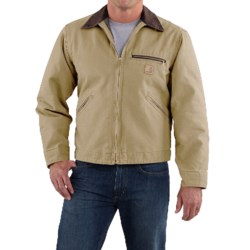 Carhartt J97R Sandstone Detroit Jacket - Blanket Lined, Factory Seconds (For Big Men)