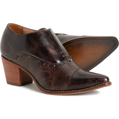 Nocona Sherry Snake Print Western Booties - Snip Toe (For Women)