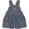 Carhartt Infant Girls CY9711 Chambray Denim Jumper - Sleeveless