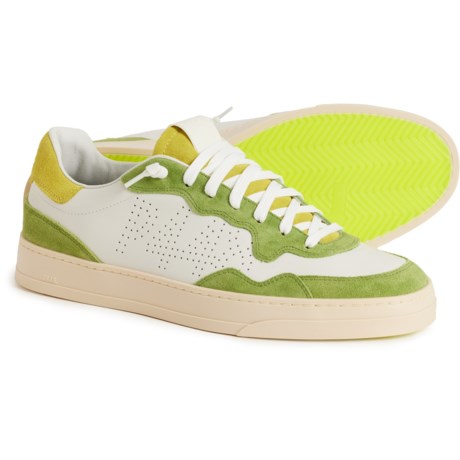 P448 Made in Italy Bali Lace-Up Sneakers - Leather (For Men)