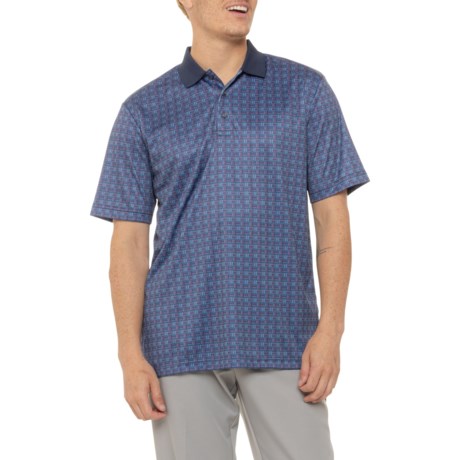 Jack Nicklaus Heritage Print Polo Shirt - Short Sleeve