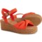 TOMS Kinsely Slub Woven Wedge Sandals (For Women)