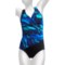 Longitude Modern Art Swimsuit (For Plus Size Women)