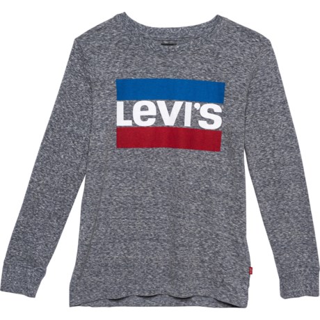 Levi's Batwing Graphic T-Shirt - Long Sleeve (For Big Boys)