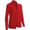 Lafayette 148 New York Layered Crepe Cardigan Sweater (For Women)