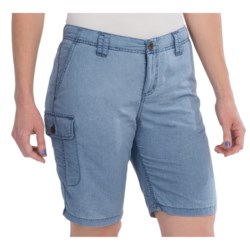 White Sierra Island II Shorts - UPF 30, Quick-Dry Nylon (For Women)