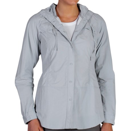 ExOfficio Abrizia Hooded Sun Shirt - UPF 30+, Long Sleeve (For Women)