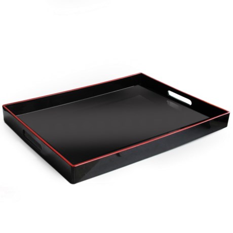 The Jay Companies Accents by Jay Solid Rectangular Tray - 19x14”