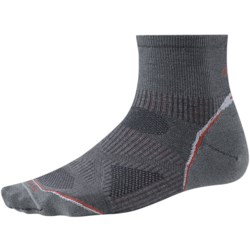 SmartWool PhD V2 Run Ultralight Socks - Merino Wool, Ankle (For Men and Women)