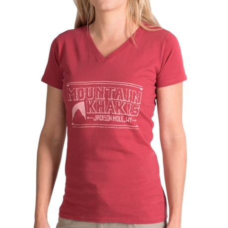 Mountain Khakis Logo Sketch T-Shirt - Organic Cotton, Short Sleeve (For Women)