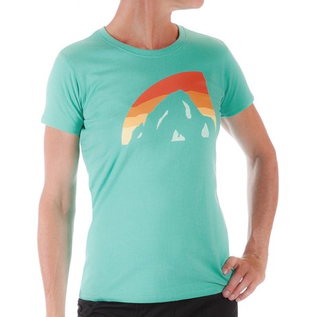Mountain Khakis Sunset Teton T-Shirt - Organic Cotton, Short Sleeve (For Women)
