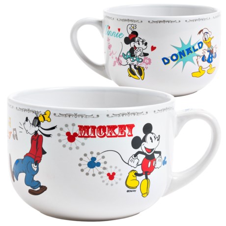 Disney Vintage Mickey and Friends Soup/Chili Mug - 28 fl.oz.