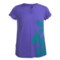 Icebreaker Moxie Butterflies 150 T-Shirt - Merino Wool, Short Sleeve (For Girls)