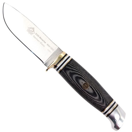 Puma Knife Company Wolverine SGB Drop Point Fixed Blade Knife - Straight Edge