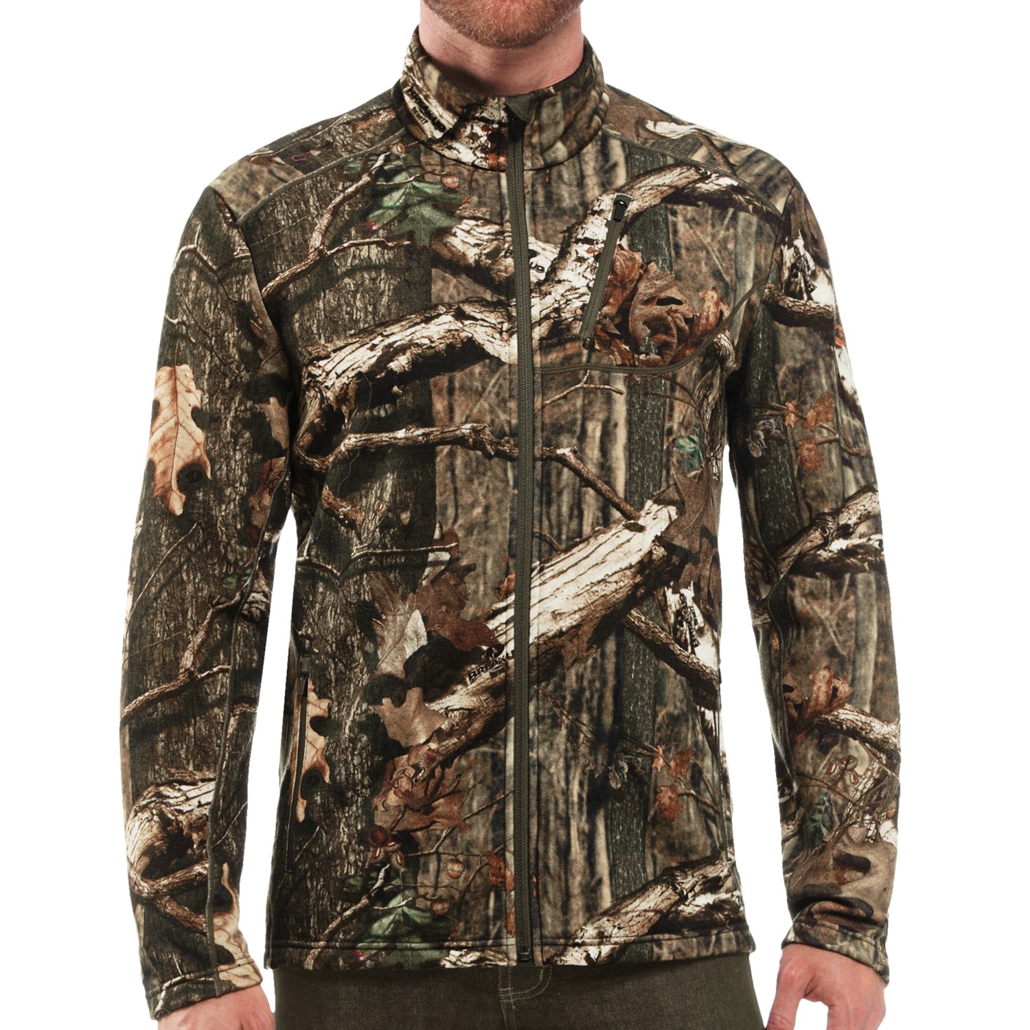 Icebreaker RealFleece 260 Sierra Camo Jacket (For Men) 8095U - Save 75%