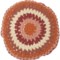 Alcove Terracotta Crochet Cover Throw Pillow - 14”