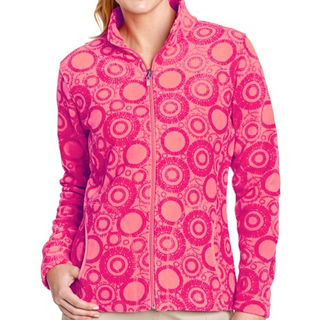 Woolrich Andes Printed Fleece Jacket (For Women)