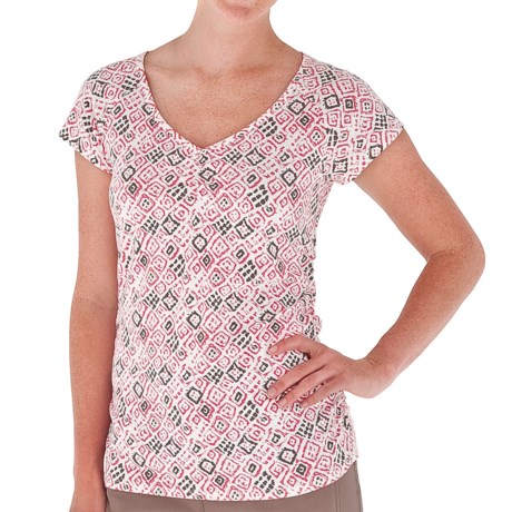 Royal Robbins Essential Tile Print Shirt - UPF 50, Short Sleeve (For Women)