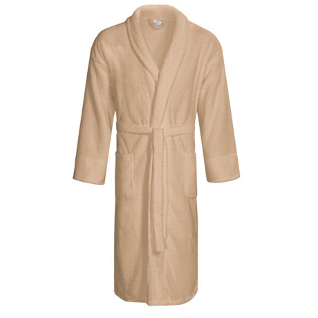 The Turkish Towel Company Velsoft Robe - Long Sleeve (For Men and Women)