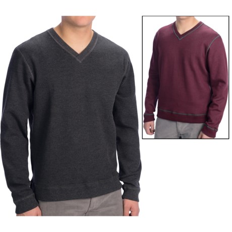 Tailor Vintage Reversible V-Neck Sweater (For Men)
