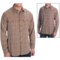 Tailor Vintage Reversible Gingham Corduroy Shirt - Long Sleeve (For Men)