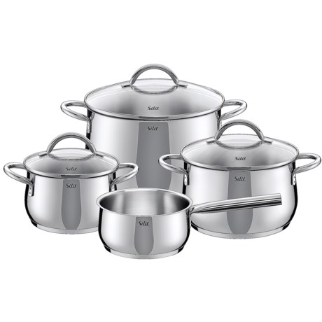 Silit Comodo Cookware Set - Cromargan® Stainless Steel, 7-Piece