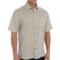 Linea Rosso Silk Blend Basic Weave Shirt - Short Sleeve (For Men)