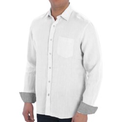 Toscano Linen Shirt - Long Sleeve (For Men)