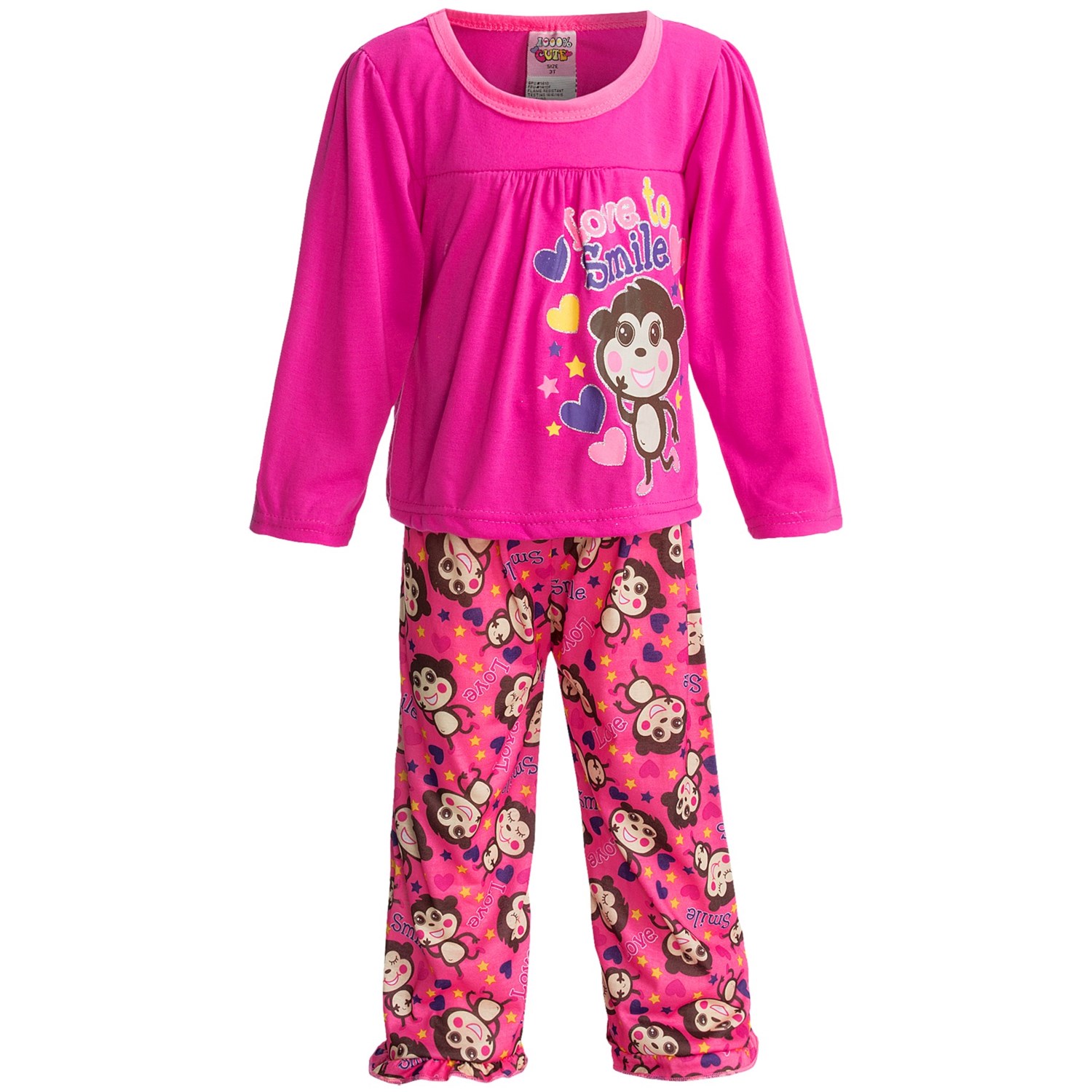 1000% Cute Pajamas (For Toddler Girls) 8152T - Save 43%